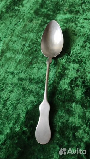 Ложка столовая серебро 800 Австро-Венгрия 19 век