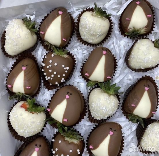 Клубника в бельгийском шоколаде