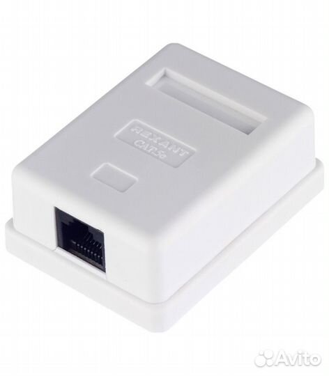 Розетка компьютерная (03-0121-01) 8P8C CAT5e 1 гне