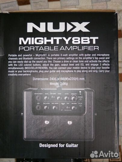 Комбик NUX mighty 8bt