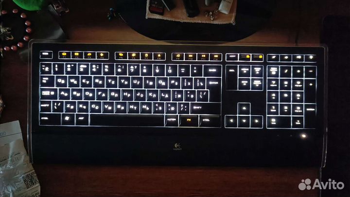Клавиатура logitech illuminated keyboard