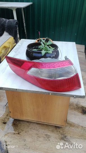 Фонарь задний kia rio