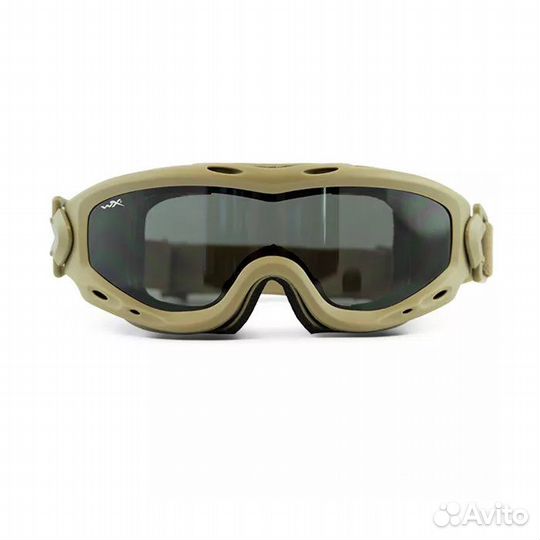 Wiley X Spear Dual Lens Tan -Grey/Clear/Light Rust