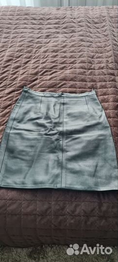 Кожаная юбка(натуральная кожа