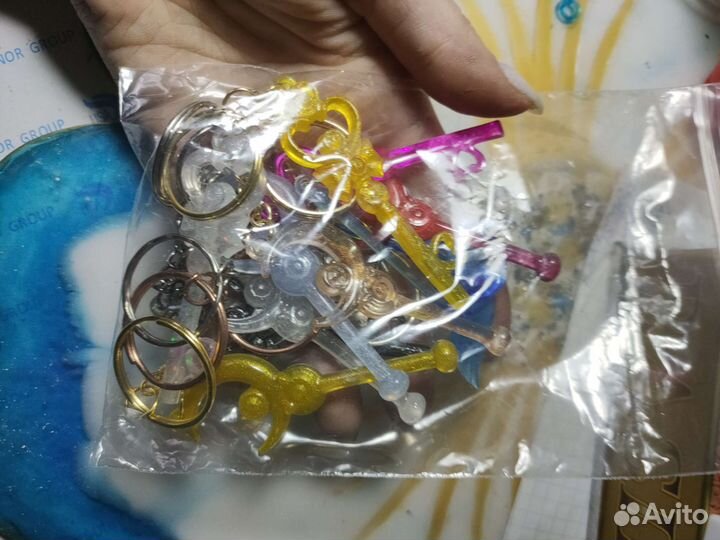 Брелки Сейлор-мун 11 шт