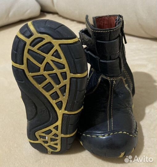 Сапожки доя девочки 20р Нат.кожа