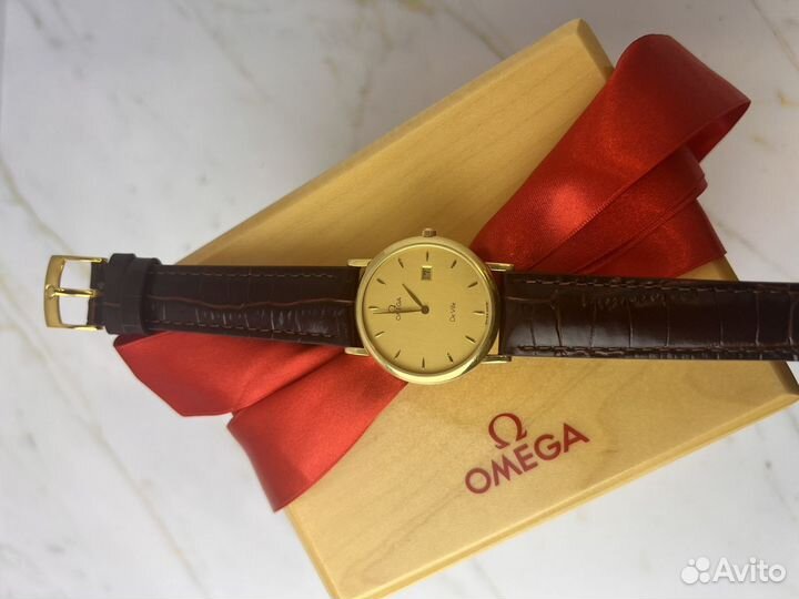 Omega DE Ville 32mm Yellow Gold