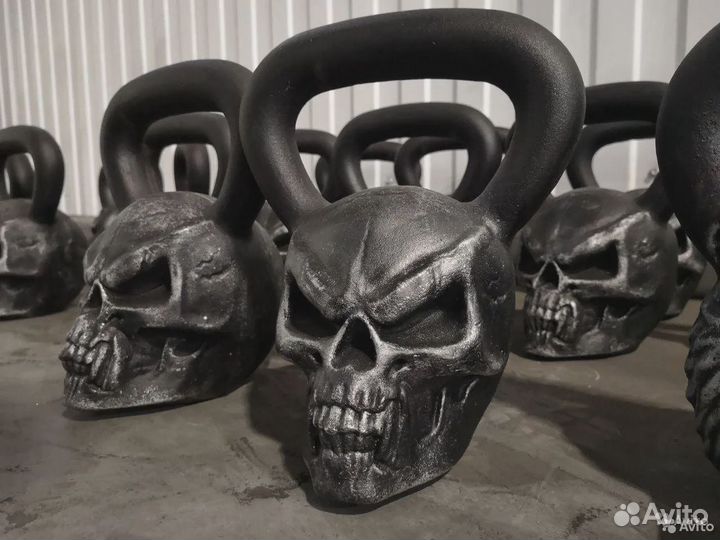 Гиря голова животных чугун