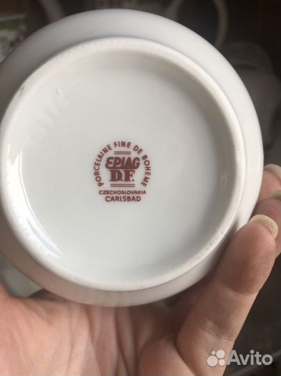 Epiag D.F. Кофейный сервиз богемия