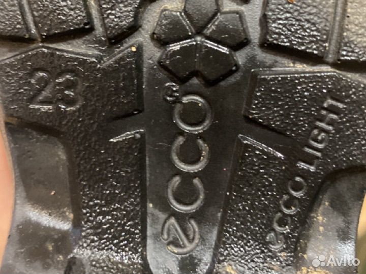 Сапоги зимние ecco детские 23