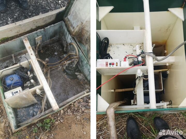 Ремонт и обслуживание септиков. Чистка септика