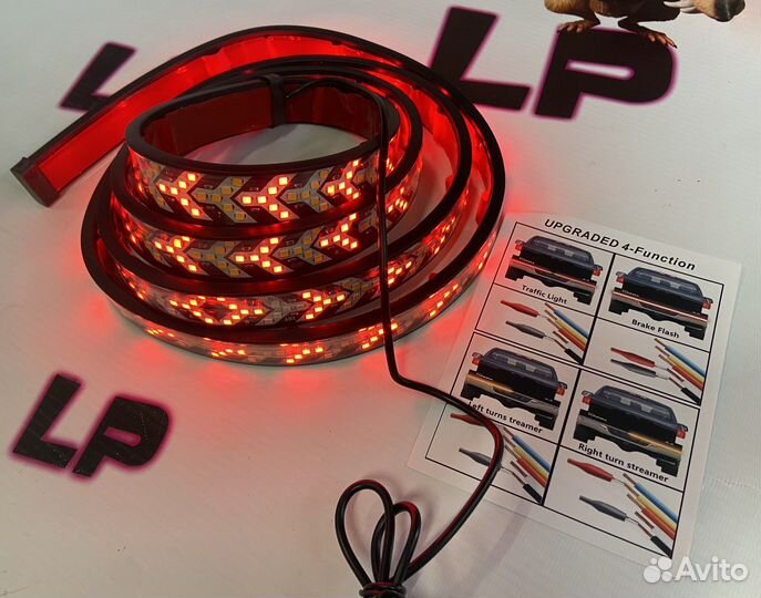 Стоп лента led 12/24v поворот, габарит