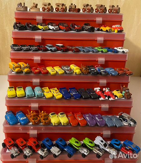 Киндер машины, Тачки, Локомотивы