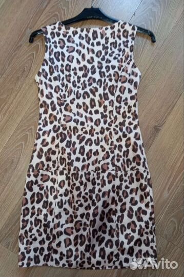 Платье леопард 44 размера love republic