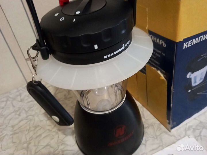 Кемпинговый фонарь nordway новый