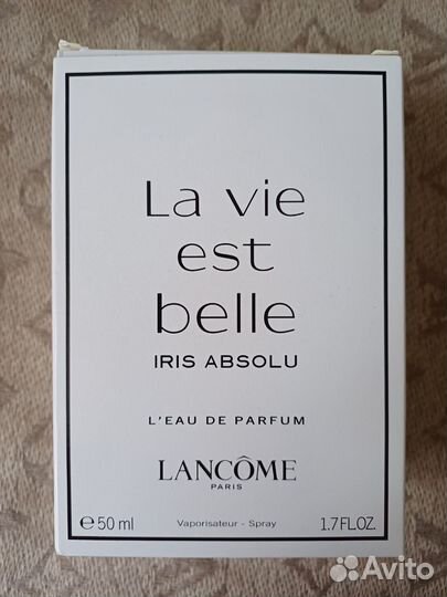 Lancome La vie est belle iris absolu оригинал 50 м