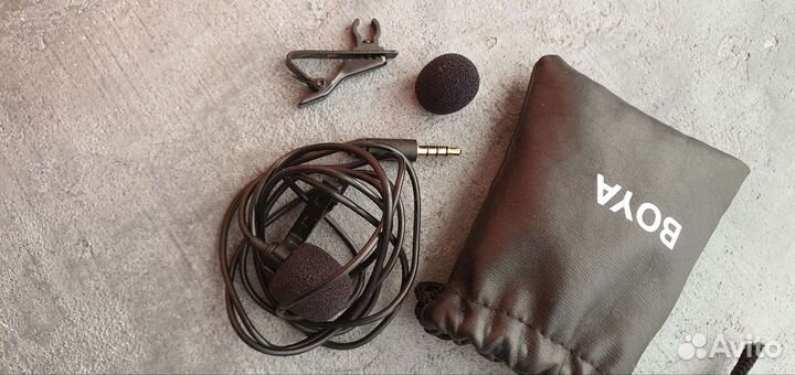 Петличный микрофон boya