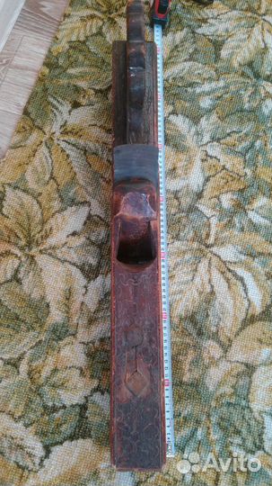 Ручной деревянный старинный фуганок