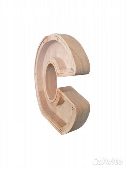 Деревянная копилка новая