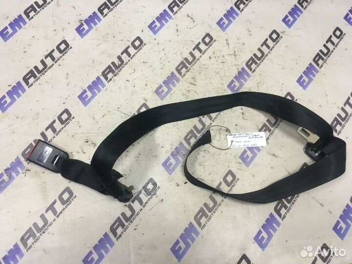 Ответная часть ремня без. задняя центр. Рено Логан