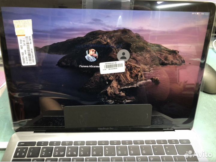 Дисплей Macbook Air 13 2018 2019 A1932 Space Grey
