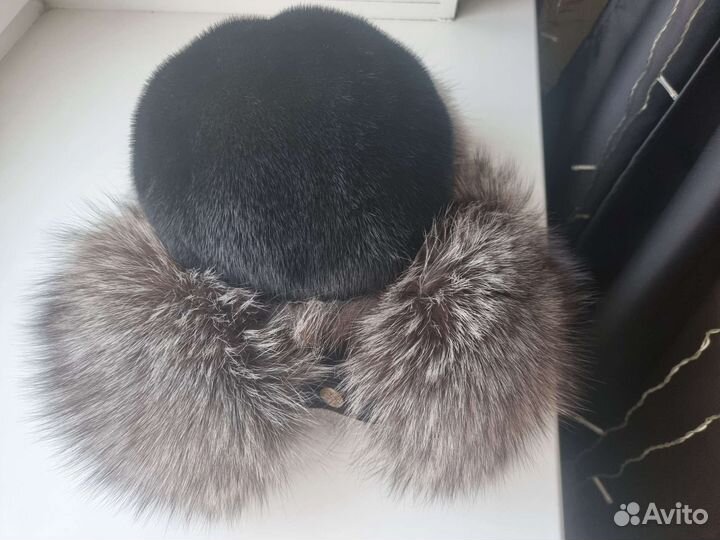 Шапка норковая женская