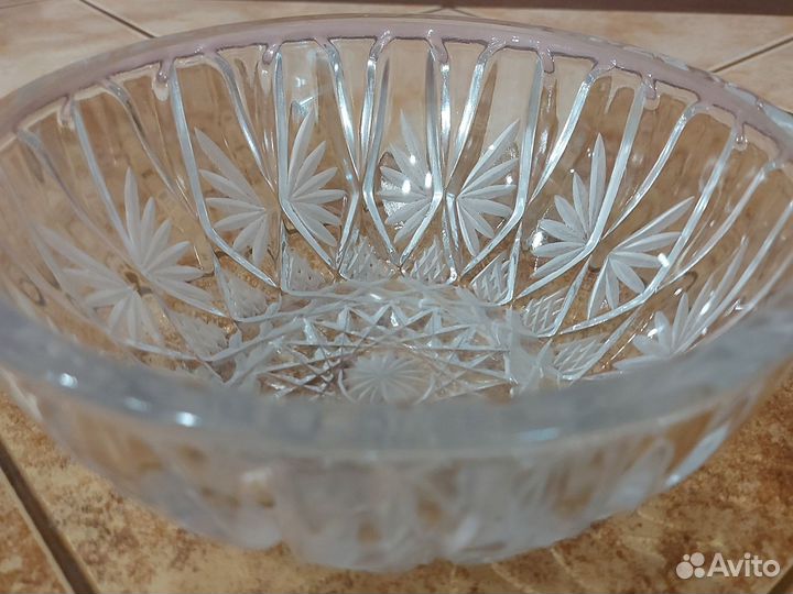 Ваза хрустальная СССР