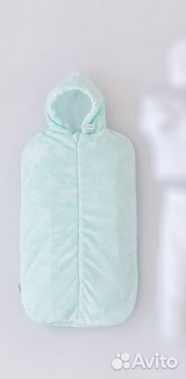 Конверт и одеяло на выписку зима