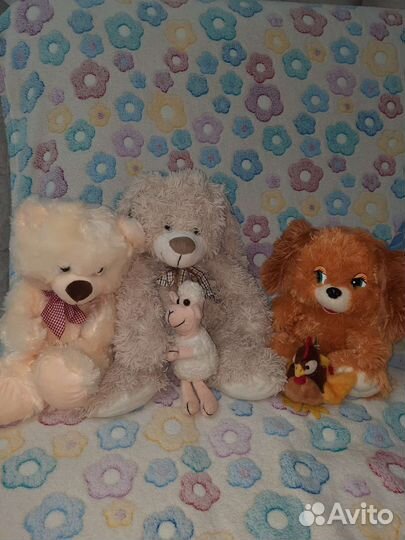 Мягкие игрушки пакетом