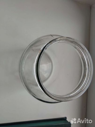 Редкая Банка стеклянная старая 2,5 л