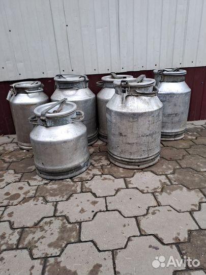 Фляга алюминиевая бу 40л 20л