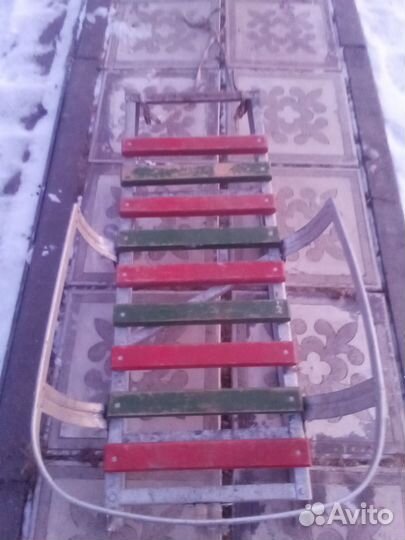 Сани детские зимние, Советские