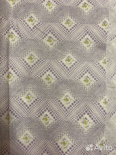 Отрез ткани сатин/ситец СССР