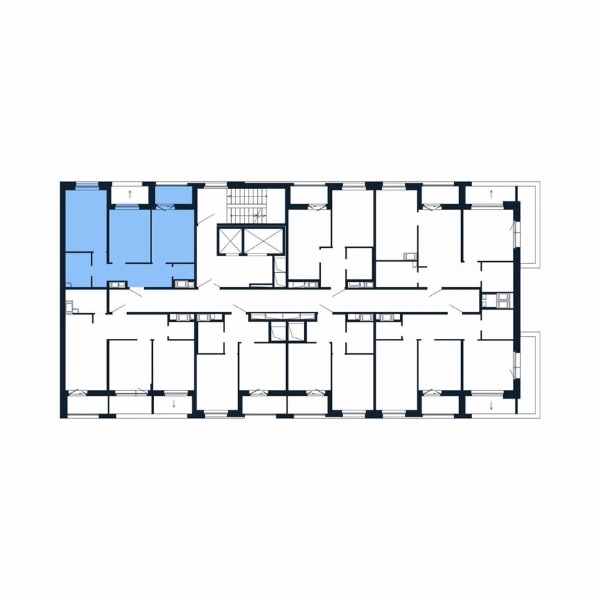 2-к. квартира, 50,6 м², 11/12 эт.
