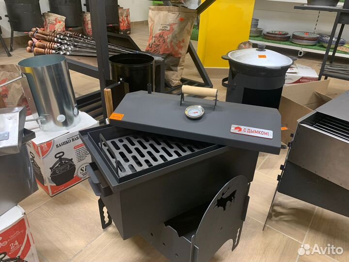 Коптильня горячего копчения