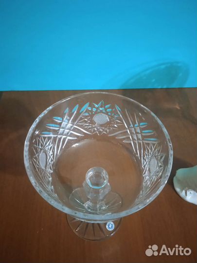 Хрустальные конфетницы СССР
