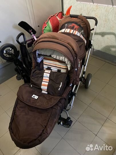 Коляска FD Design Zoom для двойни