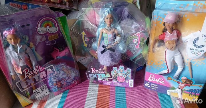 Барби новые extra, mtm, fashionistas, bmr, looks