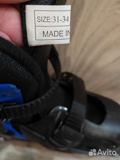 Роликовые коньки раздвижные 31-34