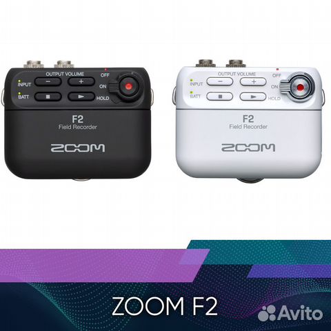 Ручной портативный рекордер Zoom F2