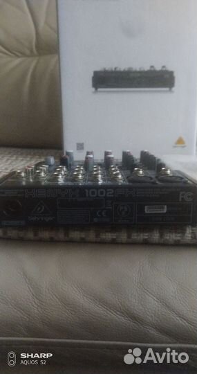 Микшерный пульт behringer 1002 FX