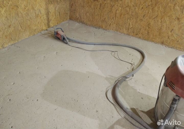 Шлифовка/фрезеровка/полировка пола/бетона