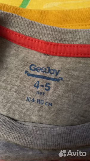 Футболка для мальчика 4-5 лет