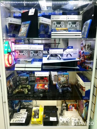 Приставки Sony playstation 4