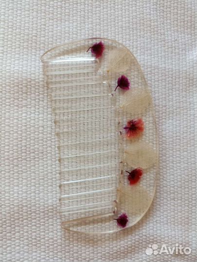 Гребень (расчёска) из эпоксидной смолы