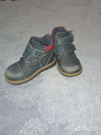 Ботинки демисезонные для мальчика 22 размер