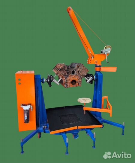 Кантователь для двигателя