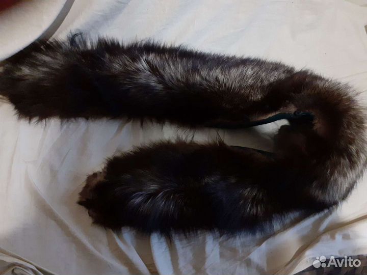 Воротник чернобурка