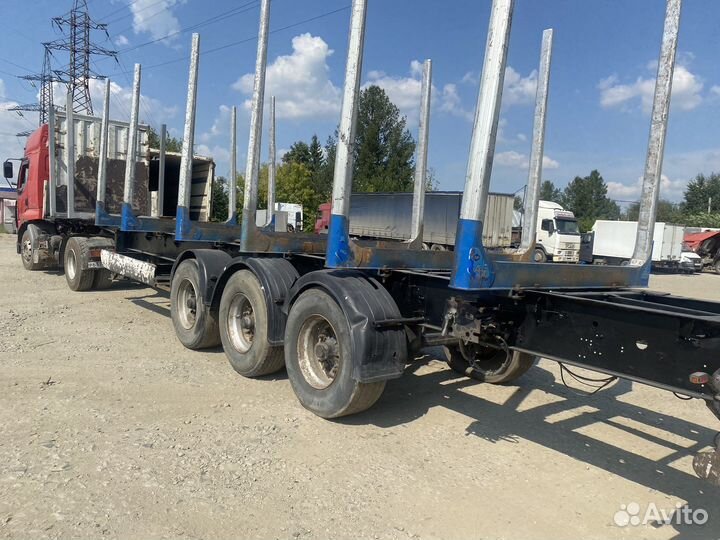 Полуприцеп лесовоз (сортиментовоз) Krone SDP27, 2007