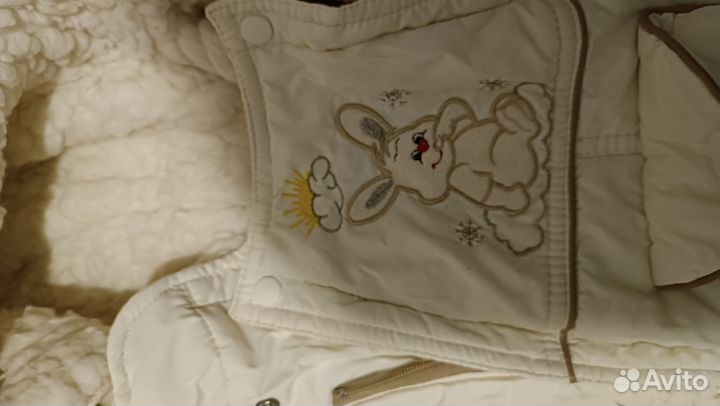 Зимний комбинезон трансформер для девочки